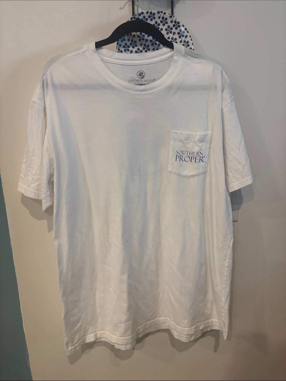 MEN’S SOUTHERN PROPER WHITE T-SHIRT